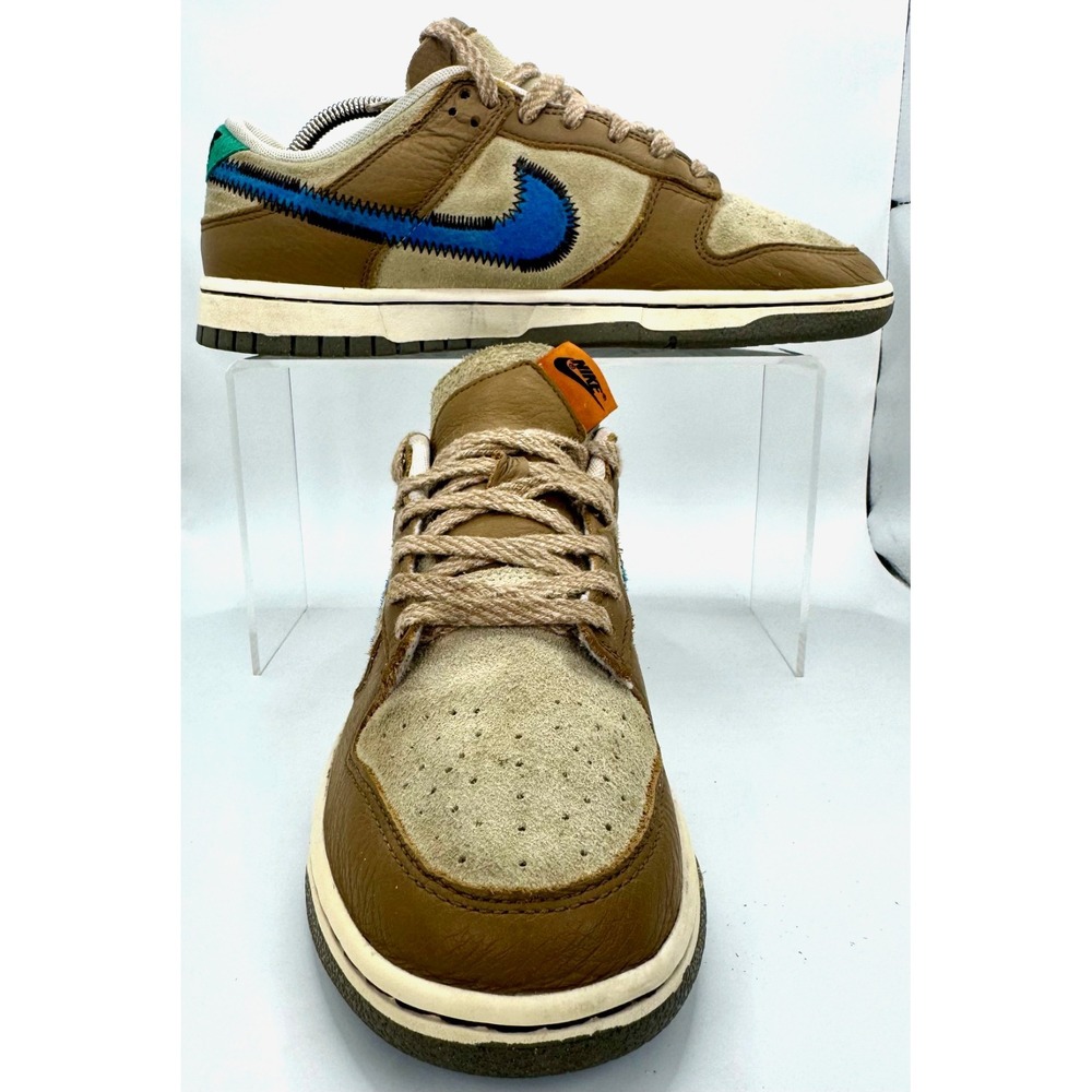 Nike Dunk Low size? Exclusive Dark Driftwood Mens Sneakers D06712-200 Size 8